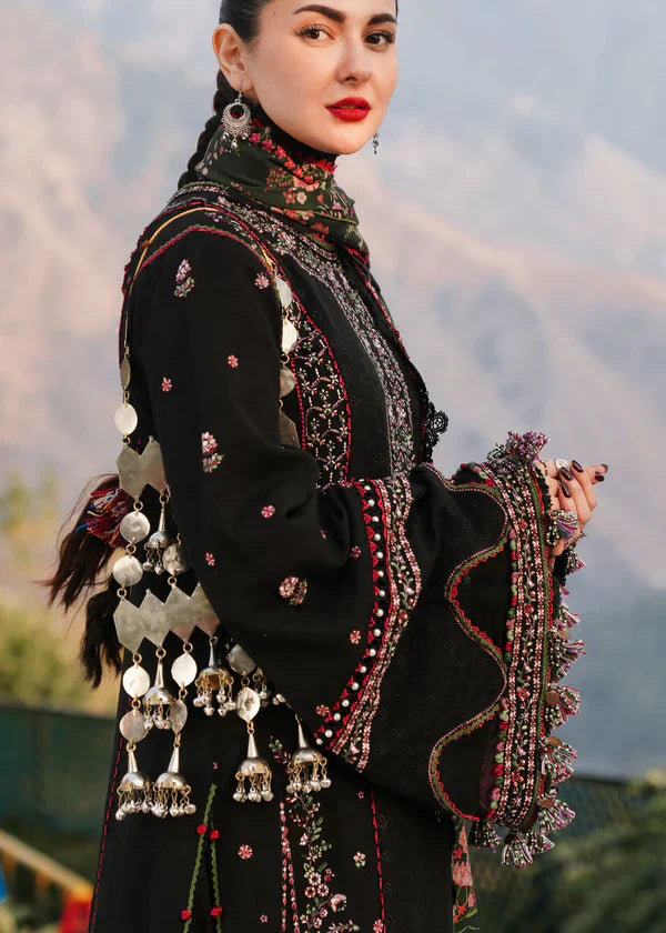 Embroidered Luxury Lawn Unstitched 3Pc | 1061