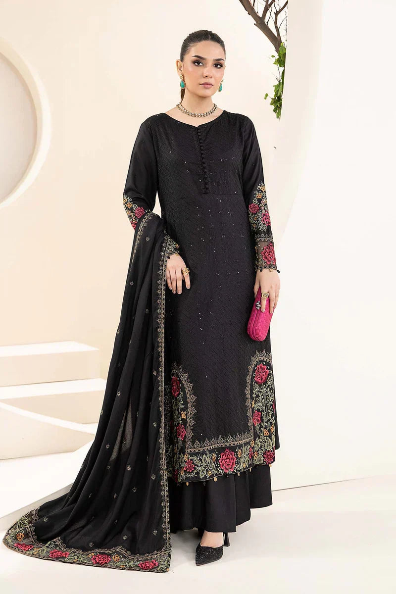 PREMIUM LAWN 3PC EMBROIDERED DRESS EMBROIDERED dupatta| 1053