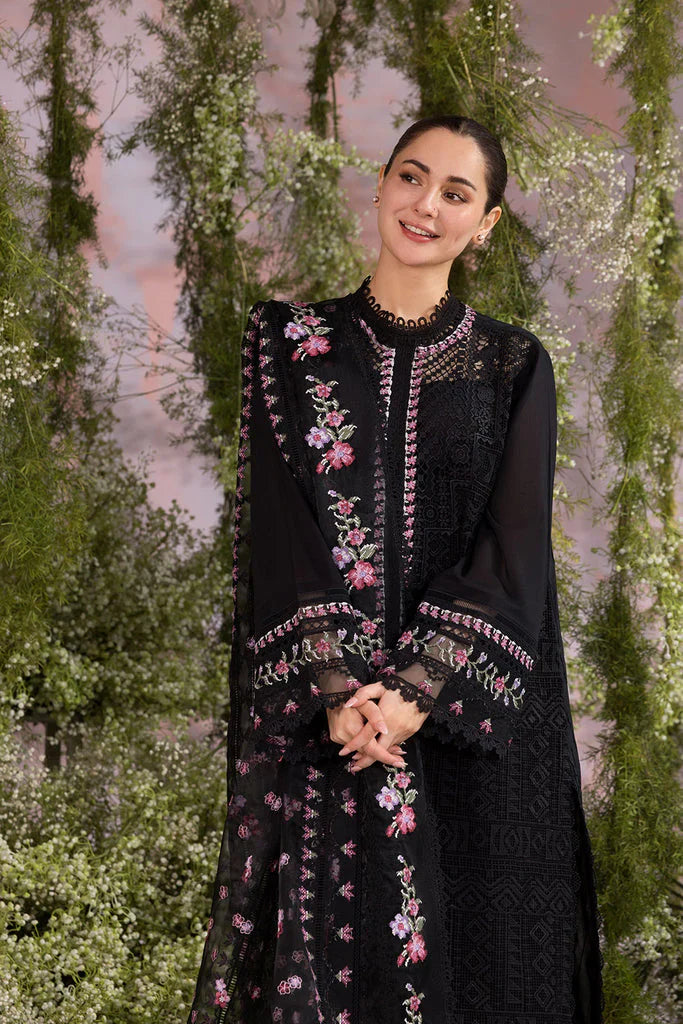 SOBIA NAZIR - 3PC LAWN EMBROIDERED SHIRT WITH EMBROIDERED DUPATTA AND TROUSER\\ 2594