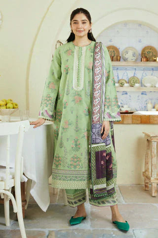 COCO PREMIUM LAWN 3pc Embroided Unstitched Designer suit | 1035
